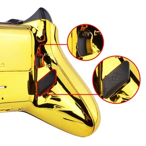 EXtremeRate Cromado Dorado Mejorado, Botones Programables y Remapables de Alta Gama y Bloqueo de Gatillos para Mando Xbox One S X Modelo 1708 - Product Image 5