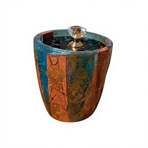 Modern Resin Epoxy Incense Holder for <b>Oud</b> <b>Bakhoor</b> and Home Fragrance - Product Image 1