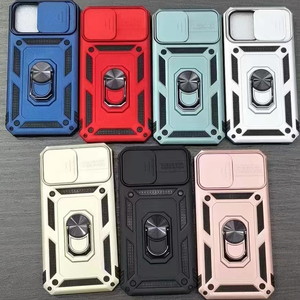 เคสโทรศัพท์เกราะกันกระแทกสุดหรูใหม่พร้อมห่วงจับกล้องแบบเลื่อนสำหรับ iPhone 12-16 <span class=keywords><strong>PRO</strong></span> <span class=keywords><strong>MAX</strong></span> - Product Image 2