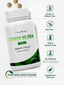 Kapsul <span class=keywords><strong>GinkGo</strong></span> <span class=keywords><strong>Biloba</strong></span> suplemen Herbal standar yang menuntut tinggi dari Tiongkok untuk ekspor dengan harga grosir - Product Image 3