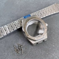 Caja de Reloj de Acero Inoxidable de 39mm Resistente al Agua con Cristal de Zafiro para Movimiento NH35/34/4r/6r en Oferta
