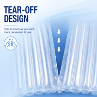 Rouleaux de colonnes d'air transparentes, emballage protecteur gonflable, film PE PA imperméable pour ordinateur portable, cosmétiques, e-commerce