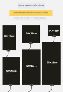 Coussin chauffant à température constante spécial incubateur pour animaux de compagnie Barbarous BG Growth JR-05 - Product Image 6