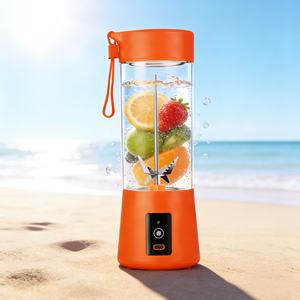 Licuadora Portátil de 400 ml con Carga USB, para Hacer Smoothies, Libre de BPA, a Prueba de Fugas, Silenciosa, Resistente, para el Hogar, el Automóvil y Exteriores - Product Image 5
