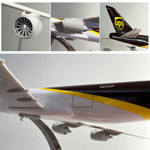 Boeing B747 UPS Air <span class=keywords><strong>Cargo</strong></span> Aircraft 1:150 Escala Avião Modelo Ups Airlines 747 Avião De Carga 47cm Aircraft <span class=keywords><strong>Model</strong></span> - Product Image 5