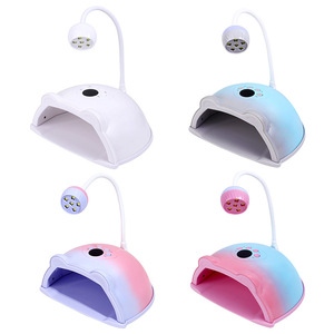 Lámpara de Uñas LED Dual 2 en 1 de 148 W y 54 LED, Equipo Profesional para Uñas, Lámpara UV con Secador de Parches para Uñas - Product Image 5