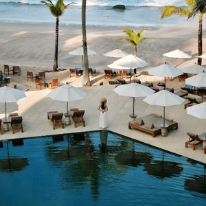 <span class=keywords><strong>Parasol</strong></span> haut de gamme LS pour terrasse, piscine, plage tropicale, hôtel, extérieur, blanc - Product Image 2