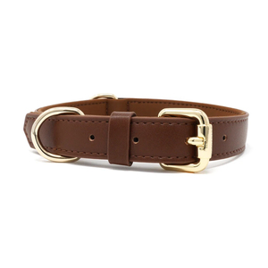 Collares deportivos <span class=keywords><strong>Collar</strong></span> de perro de cuero genuino Suave y duradero Cuero de vaca real Hecho Entrenamiento de mascotas al aire libre <span class=keywords><strong>Multicolor</strong></span> personalizado - Product Image 3