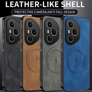 Coque de protection pour Honor 400 Pro 5G, sensation de peau, antichoc, étui en cuir PU, coque souple pour Honor 500 Pro X5C/X5CPlus X9D - Product Image 2