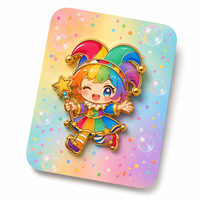 Fabricant OEM ODM – Épingles personnalisées en métal moulé avec placage or rose, badges en métal au design rigide, épingles émaillées avec logo personnalisé