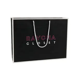 Large Paper Bags Customized Extra Large Size Printed Shopping Luxury Paper Bags