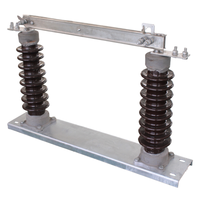 Sectionneur isolant haute tension extérieur GW9-35 35kV 400A 630A avec isolateur en porcelaine pour ligne de distribution aérienne 35kV