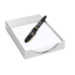 Splendid Memo Holder With <b>Pen</b> Tray Metal Desk Organizer For Office Use - Product Image 1