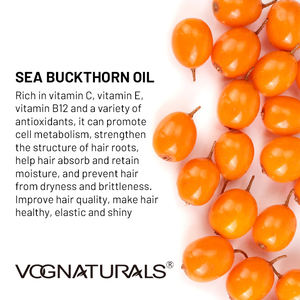 Seaberry-Suero reparador de puntas abiertas para cabello, aceite Vegano para el control del frizz, potenciador del brillo con aceites prensados en frío, mezcla de aceite de argán Seaberry - Product Image 2