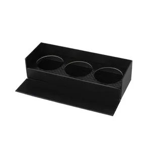 Black Holiday Luxury Presentación rígida cartón regalo personalizado caja de velas embalaje Reciclable