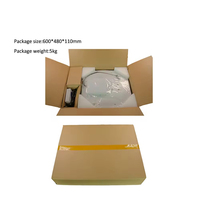 Lector RFID UHF Pasivo de Largo Alcance Sin Contacto de 12dBi Integrado con Interfaz RS232/USB, Material ABS, SDK Gratuito, Demostración en Inglés
