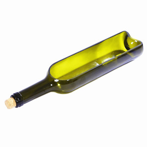 <span class=keywords><strong>Bottiglie</strong></span> <span class=keywords><strong>di</strong></span> Vino in <span class=keywords><strong>Vetro</strong></span> Riciclato da 750mL, Bottiglia Tagliata per Portacandele o Vaso con Supporto - Product Image 6