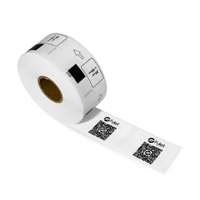 Gulungan Label Kompatibel Brother Dk-11215 29x42 mm 700 Label dengan Cartridge Holder yang Dapat Digunakan Kembali (Grosir)