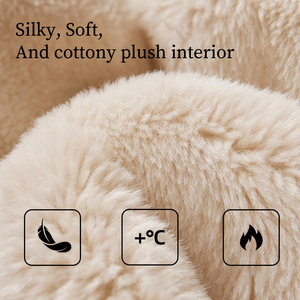 Nouvelles pantoufles Boken pour femmes, automne et <span class=keywords><strong>hiver</strong></span>, intérieur, semelle épaisse, chaudes, en coton - Product Image 3