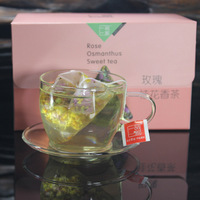 Teh Bunga Mawar Osmanthus Aroma Alami Khusus untuk Menghilangkan Bau Mulut