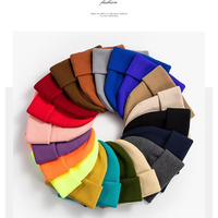 Bonnets d'hiver réversibles à double couche, unis et jacquard, pour une utilisation polyvalente, protection contre le froid