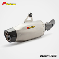 Système d'échappement de moto Forsound Factory à prix de gros, silencieux en fibre de carbone Akrapovic pour R1250GS, R1200GS, R1300GS