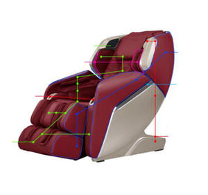 Effektiver exquisiter Ganzkörper-Luftdruck-Schwerelosigkeits-<span class=keywords><strong>Massage</strong></span> stuhl mit Sprach steuerungs system - Product Image 3