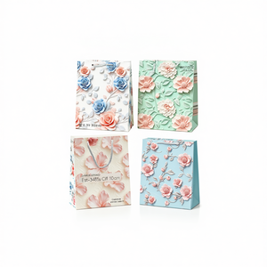 ถุงของขวัญ Est-3485s ขนาด 23x18x10 ซม. ลายดอกไม้ ขนาดเล็ก - Product Image 2