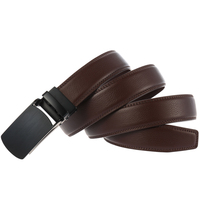 Ceinture à boucle à cliquet pour homme LY33-0134-1, largeur 3,0 cm, tendance