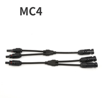 Connecteur solaire MCX personnalisé en forme de Y rallonge électrique câble de commande fils mâle/femelle 30A Instrumentation nominale CN