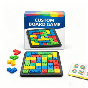 Professional Custom Board Game OEM Service Factory Durable Plastic Material Strategy Table Game Custom Logo for Kids Family - Product Image 6