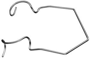 เครื่องมือจักษุสแตนเลสสตีลโคตรวิธีเปิดลวด CE ได้รับการอนุมัติ - Product Image 2