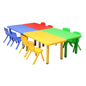 Tavolo e sedie per asilo nido, tavoli e sedie per bambini, tavoli per feste per bambini, tavolo per asilo, mobili per scuola materna - Product Image 4