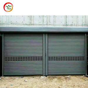 Persiana de parrilla de aleación de aluminio de alta velocidad automática de diseño moderno Puerta de panel duro enrollable industrial para almacenes - Product Image 5