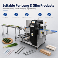 Machine d'emballage horizontale intelligente pour savon et serviettes, machine d'emballage automatique haute vitesse pour produits en forme de coussin, exportation