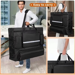 Mesa de masaje profesional negra universal de muestra gratuita directamente de fábrica: Bolsa de transporte con un solo compartimento - Product Image 6