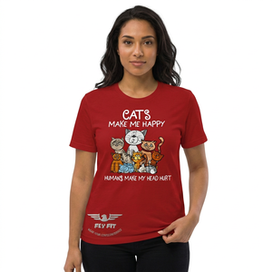 T-shirt décontracté personnalisé sérigraphié pour hommes et femmes, motif amusant, 100 % coton/coton/bambou, anti-plis, séchage rapide - Product Image 1
