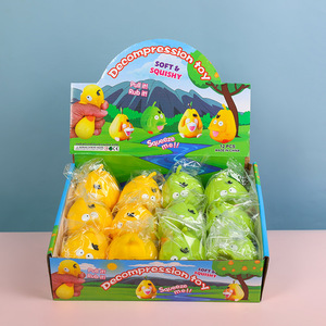 Juguete de Peluche de Pera de Dibujos Animados, Juguete Sensorial de TPR con Forma de Animal Lindo, Juguete Antiestrés para Aliviar el Estrés, Juguete Blandito para Niños, Regalo Divertido - Product Image 3