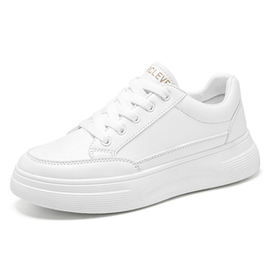 Scarpe sportive Casual da <span class=keywords><strong>donna</strong></span> nuove scarpe <span class=keywords><strong>bianche</strong></span> con lacci e chiusura Slip-On per <span class=keywords><strong>sneakers</strong></span> della stagione primaverile di alta qualità - Product Image 6