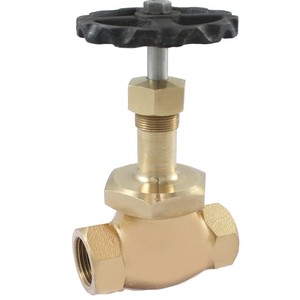 Globo de bronce de alta resistencia con extremos hembra atornillados, accionamiento manual, alta temperatura, ODM OEM para la industria del petróleo y gas - Product Image 1