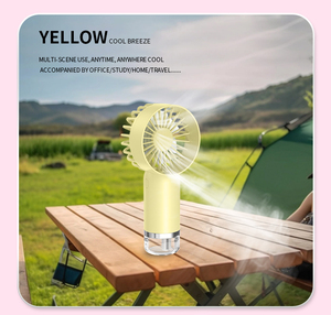 Wholesale 2024 Handheld Mini Air Conditioner USB Rechargeable Portable Humidifier <b>Mist</b> Cooler Cooling Spray <b>Fan</b> for Home/Offic - Product Image 5