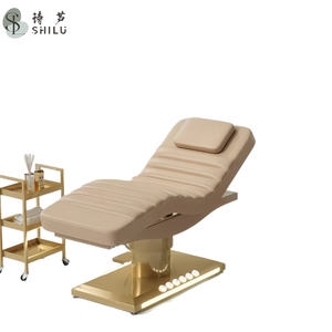 ShiLu Salón de Belleza Esteticista Muebles Base Curva Cama Facial Cosmética Eléctrica Cama de Pestañas Spa de Lujo Mesa de Masaje Cama de Pestañas - Product Image 6
