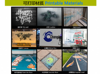 Imprimante murale verticale grand format haute définition, machine d'impression murale 3D pour la décoration murale des hôtels et des centres commerciaux