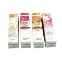 Boîte à rouge à lèvres et eyeliner personnalisée Boîte à cartes en papier kraft avec fentes pour échantillons de maquillage Emballage organisateur Boîte en papier personnalisée