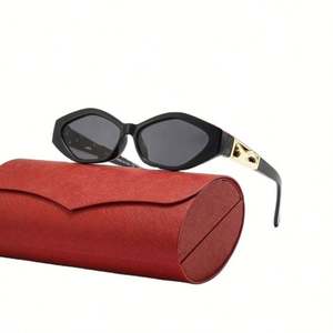 Lunettes de soleil vintage sans monture 2022, classiques, unisexes, tendance, avec verres polarisés, lunettes optiques en gros, monture métallique - Product Image 2