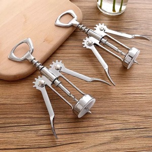 Stainless Steel Corkscrew Multi Functional Bottle Opener For Wine Opening - Product Image 3