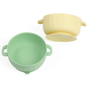 ชุดรับประทานอาหารซิลิโคนสำหรับเด็กผู้ชายและเด็กผู้หญิงชุดอาหารเด็กสีสันสดใสดีไซน์ใหม่ - Product Image 1