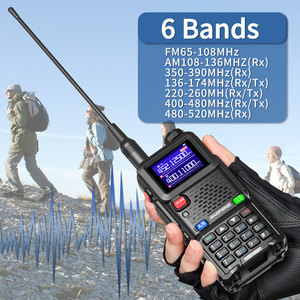 สำหรับวิทยุสื่อสารแบบพกพา UV-5RH กำลังส่ง 10 วัตต์ ระยะ 0-15 กิโลเมตร ระดับการกันน้ำ IPX-1 เครื่องรับส่งสัญญาณวิทยุ FM สำหรับนักวิทยุสมัครเล่น - Product Image 4
