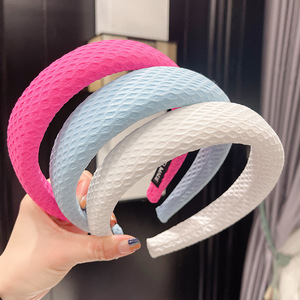 <span class=keywords><strong>Bandeau</strong></span> en tissu à la mode, <span class=keywords><strong>bandeau</strong></span> français élégant, grands bandeaux de <span class=keywords><strong>mariage</strong></span> pour femmes, accessoires de cheveux à la mode - Product Image 2