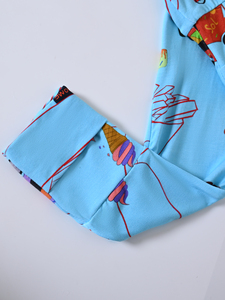 Piyama Bayi Bambu Custom Print dengan Ritsleting Dua Arah, Romper Berkaki untuk Bayi Baru Lahir, Produsen Pakaian Tidur ODM - Product Image 6